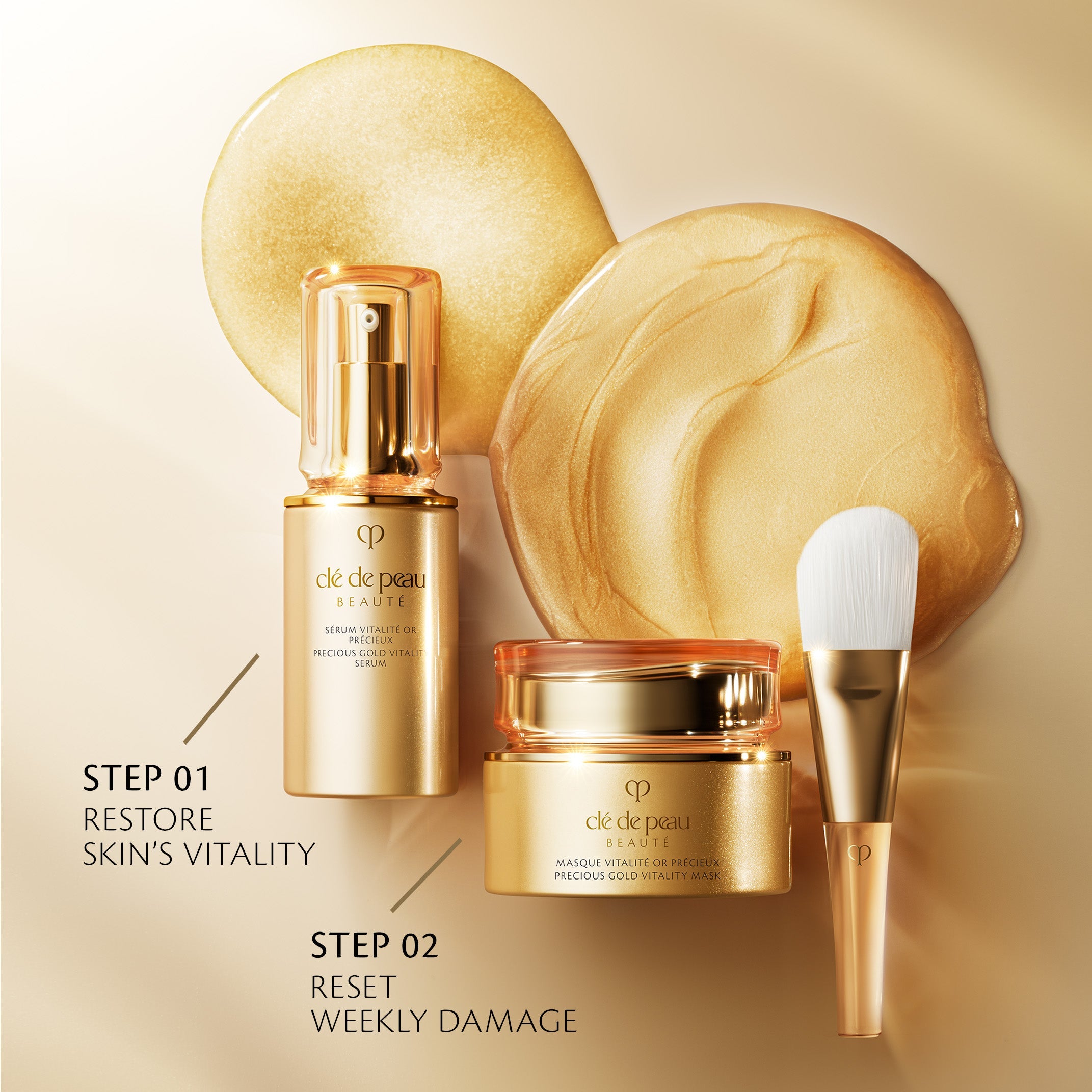 clé de peau Precious Gold Vitality Serum Precious Gold Vitality Serum - Clé de Peau Beauté